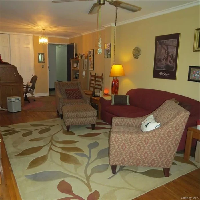 Large 2BR, 2 full baths corner unit featuring: balcony, separate dining area, oak floors, 1 indoor parking spot #7 {press level 1 in elevator and you will be right there}/will be transferred to you at closing. Parking fee is $73.00/monthly & it&rsquo;s included in your monthly maintenance. 2 cats only or 1 cat & 1 dog @ 25.00 LB each are allowed. In ground outdoor pool, storage options, bike room & laundry room. Close to train & bus & parkways. 15% down, credit must be 725 +. Debt to income ratios must be no higher than 30%. Not included in the monthly maintenance are capital improvement assessment of $103.04/monthly fuel surcharge of $113.12/monthly capital improvement will end on 01/2029. Monthly Star rebate of $193.17. applies for the current owner and will apply for you as well, but the amount will depend on how you file your annual tax return! Building&rsquo;s capitol improvements include: water proofing terraces, new elevators & new boiler.