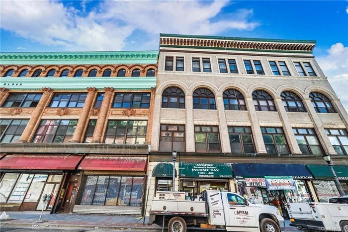 REDUCED TO SELL -  Manhattan Style- Loft in Westchester County !  Unique loft condo available in historic 4-story. Condo is newly renovated and offers 14&rsquo; ceilings, hardwood floors, oversized arch windows, sleeping alcove with glass sliding barn doors and spiral stairs to a 12.5&rsquo;x13.5&rsquo; loft. Loft has a closet and is perfect for an additional sleeping area or home office. The unit also offers a modern kitchen with all new stainless steel appliances, a dining area as well as a flexible floor plan. Lives like a two bedroom apartment on two levels with ample space to work from home and to entertain guests. Building is just a few blocks to Metro North with a short 25 minute commute to Manhattan. Located only one block to municipal parking structure by monthly permit. Join the renaissance of Downtown Yonkers, the movie capital of the Hudson Valley.  ALSO AVAIABLE FOR LEASE FOR $2, 750/month