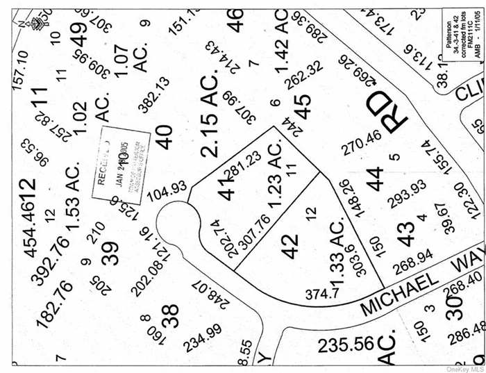 Plan your dream home in this lovely quiet and peaceful development. This beautiful 1.22 wooded acres in Burdick Glen North in Patterson is in the Carmel School district and perfectly located on a Cul-D -Sac. You&rsquo;ll feel like you are on vacation year round in this tranquil setting. Two lots (21 & 29) available together or separate.  Perfect lfor commuters, convenient location is close to major highways, shopping and restaurants.