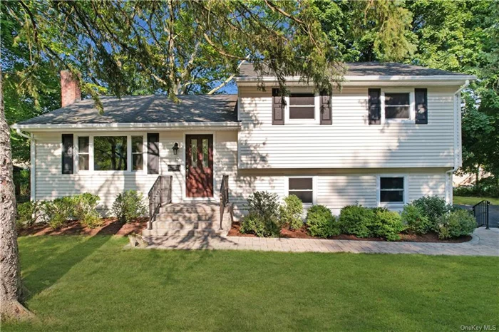 Welcome to this lovely split-level home in a quiet Clarkstown neighborhood, offering a great blend of comfort and convenience. With three bedrooms and two and a half baths, this home provides plenty of space. Located in the award-winning Clarkstown Schools district, it ensures excellent education. The .26 acre level lot offers space for outdoor activities, and the private backyard is ideal for relaxing or barbecuing on the patio. You can easily walk to town for shopping, dining, and nightlife. Commuting to NYC is simple with Exit 11 on the PIP just minutes away. Inside, you&rsquo;ll find hardwood floors and many windows, making the space bright and welcoming. The large unfinished basement is perfect for a home gym, workshop, or additional storage. The home also features a one-car garage and central air conditioning for year-round comfort. This split-level home is ready for you to make it your own. Don&rsquo;t miss the chance to enjoy suburban tranquility with easy access to urban amenities.