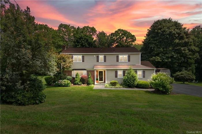 Welcome to 86 & 84 Bloomer Road located on a picturesque, tree lined street in desirable Mahopac NY this lovely split colonial provides a peaceful retreat offering 3 Bedrooms, an office, and 2.5 baths. The home features a cozy living room with a fireplace, a family room with Sliding Glass Doors leading to a Patio and private backyard, and an updated Eat in Kitchen with granite counter tops and stainless steel appliances. Included in the sale is a separate deeded vacant land parcel of 1.96 acres offering endless possibilities. Conveniently located near shopping, schools, walking trails and restaurants, this home is waiting for your dreams to be made.