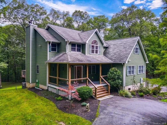 Tucked away in a quiet country setting on a private 5+ acre lot is 3 Sunset Ridge Rd! It&rsquo;s a gorgeous colonial home complemented by a lovely front porch and an expansive rear deck with a long driveway and plenty of guest parking for those who love to entertain. Stepping inside, the interior is adorned with charming details such as hardwood flooring. There are two fireplaces: one connected to the living space next to the eat-in kitchen and another in the formal living area. Each sets the tone for a warm and ambient atmosphere, a wonderful amenity to enjoy on fall and winter evenings. There&rsquo;s also a half bath and formal dining area on the main level! The top level comprises two full bathrooms (the first in the hallway) and four bedrooms. The primary bedroom has a balcony, a full bath with a soaking tub and shower, and a spacious walk-in closet. The finished walk-out basement with a full bathroom is ideal as an additional recreation room or living space. Enjoy this home as your new respite in the Hudson Valley! There are many restaurants, hiking trails, breweries, and wineries to enjoy within a comfortable drive. Only 10 minutes to Hwy 17, 15 minutes to the NYS thruway, and 60-70 minutes north of NYC! Some final preparations are taking place! Additional pictures, floor plans, and more details will be added soon! Stay tuned! Call today to schedule a private showing!