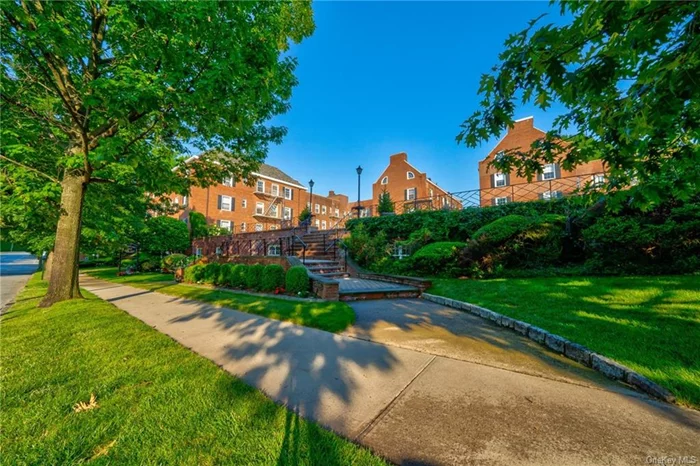 The Colony Apartments in Larchmont, NY... a beautiful first floor corner unit awaits. This spacious junior four (one bathroom apartment) is in the heart of the sought after Village of Larchmont.  The unit features an updated kitchen with lots of cabinets, a formal dining room area, office/entertaining area/den and hardwood floors throughout the unit.  The bedroom boasts two large closets in addition to three hall closets. This residence lives like a house and has an abundance of sunlight.  This is a rare opportunity for spacious living in a luxurious setting just steps to the train (33 minutes to midtown), town parks, restaurants, shops, library and Manor Park.  Lastly, a laundry room, fitness center and a deeded INDOOR PARKING SPOT is available in the complex. ALL UTILITIES ARE INCLUDED. A full time superintendent is on the premises as well. This is a great rental opportunity for a commuter, downsizer or first time renter. Do not wait...This won&rsquo;t last.