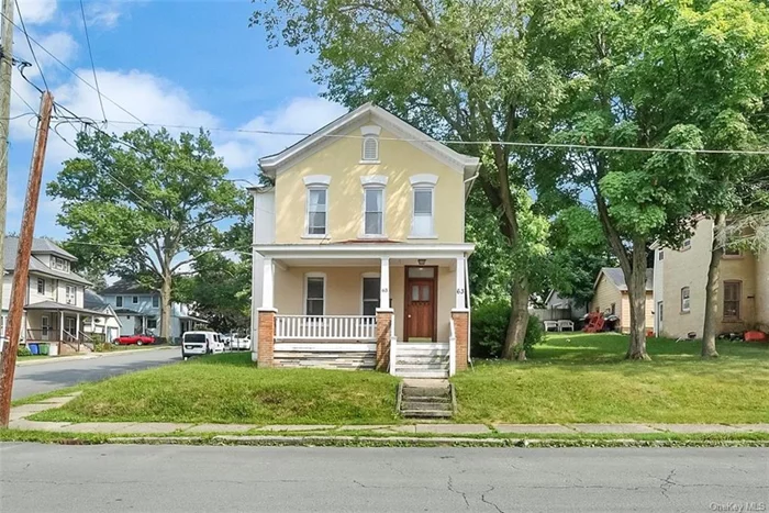 Discover Your Charming Middletown Retreat! This delightful 3-bedroom, 1.5-bathroom colonial is brimming with character and potential. Enjoy peaceful mornings on your inviting front porch before stepping inside to a world of cozy comfort.  The spacious layout offers plenty of room for relaxation and entertaining, while the detached one-car garage provides convenient off-street parking. This home is a canvas for your personal touch, ready to be transformed into your dream oasis. Don&rsquo;t miss this opportunity to own a piece of Middletown history!