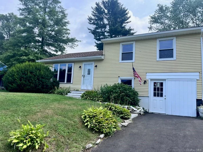 Pending Offer -Welcome to this beautiful home, where comfort meets convenience. This 3-bedroom 1.5 bath is located in Wappingers Falls, NY, Wappingers Central School District. The upstairs has hardwood floors that add warmth to every room. The entire home has been professionally painted, creating a fresh and welcoming atmosphere. Enjoy abundant natural light streaming through vinyl replacement windows, filling the spacious living room with a sunlit glow. Step out onto the screened-in porch for a perfect spot to relax and unwind. Summer days are a delight with the inground pool, featuring a new liner just one year old, a recently updated pool pump, and a brand-new fence installed around the pool. The exterior has vinyl siding, complemented by an updated furnace and central air to keep you comfortable year-round. This home also features nearly new above-ground oil tank, a hot water heater, and a brand-new refrigerator and dishwasher in the kitchen, ensuring you have everything you need. Minutes from the New Hamburg Train Station, Minutes from shops and restaurants. Don&rsquo;t miss the opportunity to make this home your own!