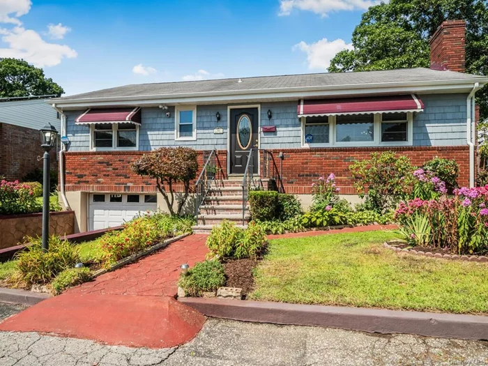 Move in to this well maintained and updated large Ranch house sitting in large lot in the quiet Historical Park Hill section of Yonkers. Large LR with Fire place , Dining room, Large updated Kitchen with wooden cabinets, granite Counter tops, SS appliances, MBR with half Bath, BR, BR, Hall Bath & door to large patio with roof and fenced back yard. Additional 700 sq, ft of finished basement is not included in the total sq.ft. Large finished basement has Lots of closets and space for entertaining for a family room or play area or for an extended family. There is a private door entrance through the Back door to the basement. Also have the plumbing for a bath. Large garage, driveway and lots of privacy in the yard. All Hardwood floors and freshly painted. House is equipped with smart switches, camera, doors and heating & cooling system. Close to downtown Yonkers, malls, shops, houses of worships, parks, buses, metro, hospitals, Bus to Subway train, highways & Parkways.