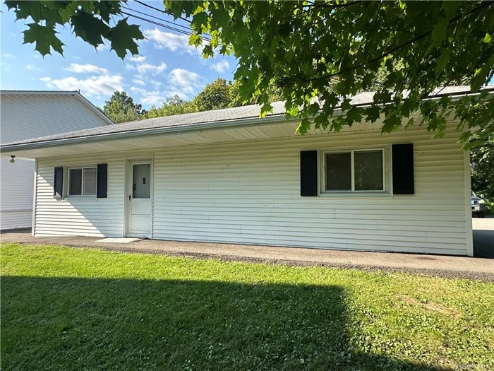 One level living in this adorable stand alone Ranch style Cottage. You will find plenty of outdoor space and ample parking - Part of a 17 unit complex this unit sits on the edge of the property offering easy access, quiet space and privacy. Freshly painted new flooring throughout and ready for occupancy. Common laundry on site. Trash removal, lawn maintenance and snow removal included. Don&rsquo;t let this one slip away it&rsquo;s a perfect starter. Call to schedule a showing today. Available move in September 15th.