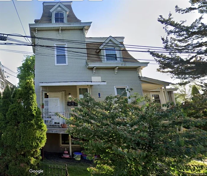 A Diamond in the Rough. Excellent rental income opportunity. Building needs some TLC. Walking & biking distance to downtown Nyack&rsquo;s Cafes, Restaurants & Shopping - Commuter&rsquo;s Dream! Beautiful Location - Adjacent to a Childrens Park, Playground & Dog Park.  Property backs up to the Raymond G. Esposito Nature Trail, stretching from S. Nyack to Piermont. CASH BUYERS ONLY - Proof of funds in the purchaser&rsquo;s name required - Subject to Existing Tenants & Existing Unresolved Violations.