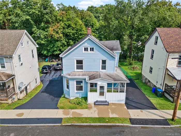 VILLAGE LIVING!!! Check out this 3 Bedroom, 2 Full Bathroom Two Story style home nestled in the Village of Walden and in the Valley Central School District. This home is surrounded by Village eateries/restaurants, shopping centers, close to all FIVE Village parks, Walden/Wallkill Rail Trail, and a short drive to most major highways including Interstate 84. If the location isn&rsquo;t enough then check out the amenities this home has to offer starting with the stunningly designed kitchen with a plethora of cabinetry, stainless steel appliances, quartz counter tops, recessed lighting, laminate hardwood flooring through out, dining area with sliding glass doors, first floor laundry area, large living room with ceiling fan, full updated bathroom. Second floor features three spacious bedrooms and second full updated bathroom. Exterior features a two car detached garage, side deck along the paved driveway, and rear yard. This home is move in ready and will sell fast so don&rsquo;t delay, call now for your showing!!!