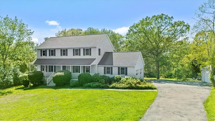 This beautiful Colonial sits proudly on nearly 5 luscious acres, offering the perfect suburban experience! As you approach the property, the welcoming front porch enveloped by nature, invites you to sit and soak in the everlasting serenity. Step inside and find everything you&rsquo;ve ever wished for. The large living room, bathed in natural light, flows seamlessly into the cozy family room, a perfect spot for intimate gatherings. Continue to the spacious eat-in kitchen, where stainless steel appliances gleam and a blissful island beckons for meal prep and lively conversation. This open area, ideal for cooking and entertaining, features sliders that lead to massive decks and a euphoric pool, where summer days are spent cooling off and making memories. The main level also offers an elegant dining room for those special occasions, a convenient half bath, and a laundry room. Upstairs, the primary suite becomes your very own hideaway, complete with a full bath and a walk-in closet. Three more comfortable bedrooms and another full bath provide plenty of space for all. The full basement, stretching the length of the house, is a blank canvas with countless possibilities for storage or future expansion. Imagine the joy of owning almost 5 acres of land, your private sanctuary where ultimate privacy and tranquility reign. And with the convenience of shops, restaurants, and schools just minutes away, this property truly is the ideal country retreat. This is more than just a home; it&rsquo;s a lifestyle, where the vibrant Lagrange community provides endless activities for all ages, from nature programs and a sprightly senior center with transportation-to music in the park, six amazing hiking trails, and town festivals that bring everyone together. Priced for value, this home offers an unparalleled opportunity to live the dream.