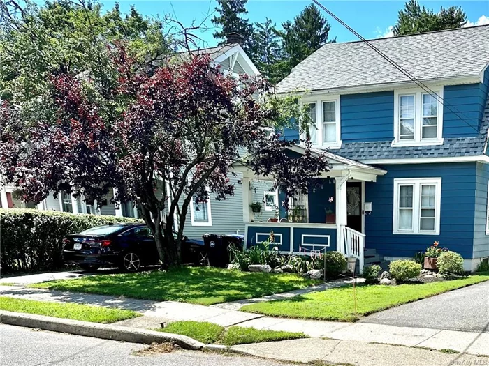 Quiet tree lined street near Vassar College. The mint beautiful woodwork in this home is all original , plus hardwood floors.very eye catching! You enter thru a wonderful covered porch into a very comfortable well kept home. Humidified central air. 6 year old heating system. Kitchen all updated Jennair appliances. There are 2 full baths, 3 bedrooms. This home can be sold furnished. Has alarm and full security system because prior owner had many very exotic and very expensive musical instruments that he sold. There is also a terrific fully fenced level backyard with another small building.