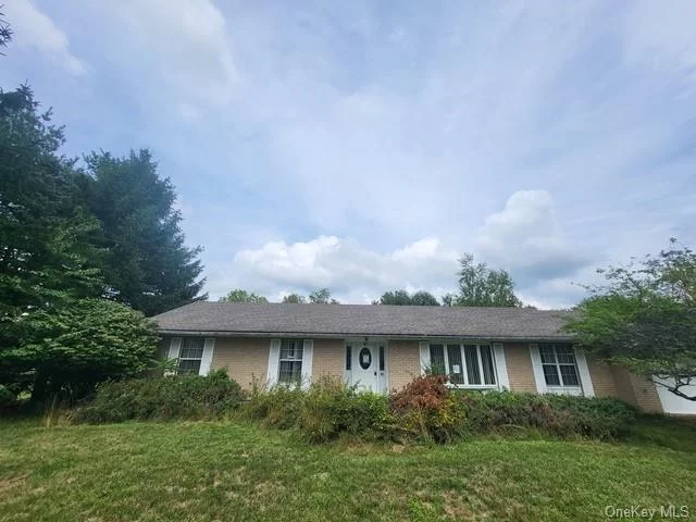 Come see this 3 Bedroom, 2 Bathroom Ranch in T/Wawayanda on almost an acre! It will need some repair and updates to transform into your vision. Close to shopping, schools and amenities. Sold as-is. Buyer to pay NYS and any local transfer taxes. Offers with financing must be accompanied by pre-qual letter; cash offers with proof of funds. **Please see agent remarks for access, showing instructions and offer presentation remarks.** This property may qualify for Seller Financing (Vendee).