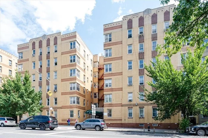 Welcome to the Bronx in this beautiful and spacious 2-bedroom in a pet friendly building in Pelham Parkway. This Art Deco building, built in 1936 has over 1240 square feet and is a corner co-op in a beautiful neighborhood, opposite of the large East River Park. Features an open entry foyer leading to a dining room, new stainless steel eat-in kitchen & living room with beautiful park view. The master bedroom includes corner windows to the park and the second bedroom is also a great size. Features gleaming hardwood floors throughout and lots of windows facing the front of the building attracting ample sunlight. The unit also has three custom design closets with high storage ceilings. The building includes an elevator, 24-hour security and laundry + storage room. Conveniently located close to the 2 train and express bus BxM11 which takes to the Metropolitan Museum in 25-30 minutes and BX12 bus, this property is ideal for easy commuting. Enjoy the nearby Bronx Zoo, New York Botanical Garden, and various shops, dining options + parks.