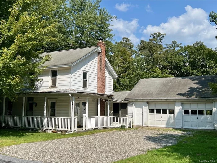 Circa 1820&rsquo;s farmhouse located on the edge of the Village of Millbrook in the hamlet known as Harts Village. Early house with plenty of vintage character! Just a short stroll from downtown Millbrook, this 3 bedroom, 1 bath home has just had hardwood floors refinished and interior painting. The two car attached garage has additional storage space below the garage. Some updating would complete this early charmer!