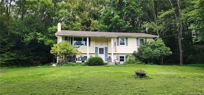 Raised ranch on the perfect one acre with open floor plan. 3 bedrooms, 3 full bath, updated kitchen, dining area leading to enclosed porch, a nice shelter from winter chills and summer relaxation. Full basement with finished family room. Home has electric heat all hardwood floors on the main level. Many recent updates, like windows, bathrooms. Attached one car garage, shed. Nice level property, shed town sewer. Located in the water shed. Minutes to hiking, Reservoirs, and not far from shopping.