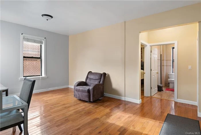 Spacious two bedroom, one bath in the Belmont section of the Bronx. Approximately 900 sq ft of living space in this recently renovated apartment. Located on the second floor of this walk up building, this apartment is in move in move in ready condition with an updated kitchen and bathroom. Home has two bedrooms, a large eat-in-kitchen, a spacious living room and a full bathroom, with plenty of closets throughout the apartment. Very short distance to the Tremont Metro North Station and the #2 & #5 West Farms Sq Train Station, just a short commute into Manhattan.