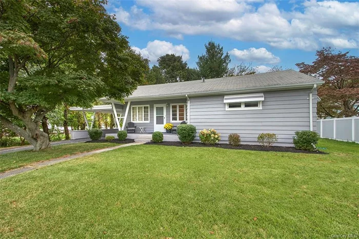 Beautiful two bedroom, one bath ranch in a wonderful neighborhood. Front porch opens to living room, kitchen to family room with dining area and sliders to screened porch and private back yard. Laundry room. Two bedrooms and bath. This home was built in 1952 and has a mid century vibe. Full, dry basement for great storage area. This lovely home is close to schools, the Hudson River, Cortlandt RR station and markets. New floors, freshly painted inside and out. Please remove shoes or wear booties. Thank you!