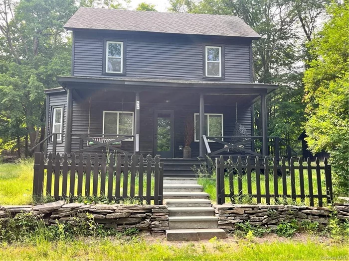 Come make this WATERFRONT farmhouse your dream home! This beautiful, renovated charming 2-story home offers the perfect combination of modern aesthetic and rustic charm. As you walk through the door you&rsquo;ll feel the warmth of the original restored hardwood floor. The style of the kitchen has room for fun cooking day or night. There is updated electrical service. Added foam insulation spray throughout the home. As you make your way onto the outside porch you will feel the peace and serenity by the breath taking views of the reservoir. You will want to take a dip or grab a kayak/float on a hot summer day. A large back yard to enjoy a bbq and a fire under the stars! This home can make an quintessential airbnb to generate income or just can be your peaceful retreat. Includes a detached 2 car garage. PLUS a insulated barn that could be used for a remote home based office or art shop. Don&rsquo;t miss out on this amazing opportunity!!!