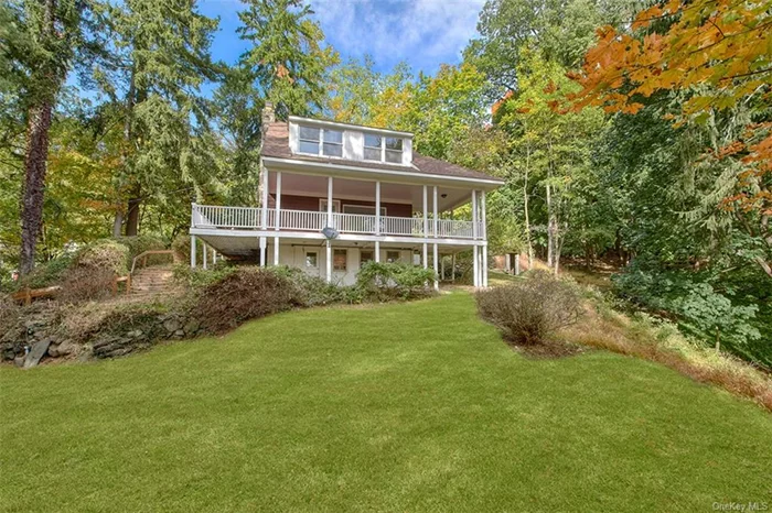 Antique lovers!! C.1875 Farmhouse colonial with seasonal river views, with over an acre of wooded property in the village of Croton-on-Hudson. This home has 4 bedrooms, 3 full baths, huge wrap around deck and 2 car stone carport. Convenient location close to RR, schools and shopping. Updates; Electic, heating system, roof, septic, kitchen. House sold as is.