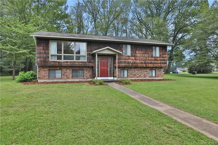 Delightful lovingly care-for-raised ranch in the heart of Kerhonkson. The perfect blend of comfort, style, and convenience, situated on a generous 1.07-acre corner lot. This inviting 2, 588 SF 3-bedroom, 2-bathroom home features an open-concept layout that maximizes space and natural light, creating a warm and welcoming atmosphere. The open floor plan allows for seamless flow between the living room, dining area, and kitchen, making it ideal for entertaining or family gatherings. The well-appointed kitchen with ample cabinetry, and a cozy dining area. Each of the three bedrooms are generously sized, offering plenty of closet space for all your storage needs. The full basement provides excellent potential for additional living space or storage, allowing you to customize it to your needs. An attached garage offers easy access and convenience. Step outside to your deck which provides a lovely spot to sit and relax in nature, complemented by an outdoor 16x18 garden shed for all your gardening tools and supplies. Located in a peaceful neighborhood, this home is just minutes from local amenities. Don&rsquo;t miss your chance to own this charming home. Priced to sell! Schedule a showing today!