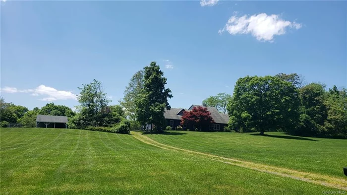 Welcome to your dream home, where contemporary design meets serene country living. Nestled on 8 picturesque acres, this exceptional 4 bedroom, 2.5 bath residence offers a seamless blend of modern elegance and tranquil seclusion. Step into a sunlit great room featuring high ceilings and seamless flow between the living, dining, and kitchen areas. Expansive glass doors open wide, effortlessly blending indoor and outdoor spaces. In addition to the main house, a separate building awaits, ready to serve as a studio, workshop, or guest suite whichever fits your lifestyle needs.