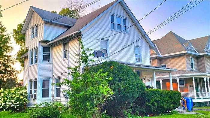 Separate Utilities and Entrances Are Allowed In This Multi-Unit Home Consisting of A Three- and One-Bedroom Apt. A Rare Two-Story Apartment with A Bedroom on The First Floor Along with A Kitchen And Formal Living and Dining Rooms. This Is in A Traditional House with the One Bedroom Apartment with A Private Back Entrance. Property Includes A Walk Up Attic, Basement for Storage and Two Car Detached Garage. Property Is Needing Some TLC. This Is an As Is Sale In A Great Neighborhood***Can Show Apt 2 (the one bedroom in back of bldg) ANYDAY 9AM-6:30PM: Apt 2 three bedroom apt TUESDAY 5:00-6:30PM And SUNDAY 9:00-11:00AM****Agents, be sure to Read Other Remarks.