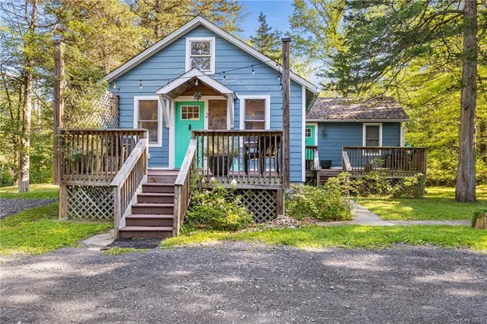 Welcome to this stunning, fully renovated two-family home in the New Paltz School District. A top-performing Airbnb gem in a prime location, this property offers the perfect opportunity for owner occupancy in one side while renting out the other. Each unit boasts modern finishes and luxurious amenities. Unit 1: 1-bedroom, 1-bathroom Unit 2: 2-bedroom, 1-bathroom. Both units feature newly renovated bathrooms with heated floors and rain shower heads. The kitchens are designed with contemporary subway tile and granite countertops. Enjoy the benefits of skylights, mini-split air conditioning, and a private composite deck. Other upgrades include a B- Dry system in basement, new hot water heaters, water filtration system, and leach field replaced. The two bedroom unit features access to a partial basement with laundry hookups and ample space for storage. Outside, enjoy a tranquil, private backyard, perfect for relaxation. With its impeccable design, prime location, and proven success as an Airbnb, this property offers an excellent investment opportunity and a turn-key operation for owner occupants and savvy investors alike. Don&rsquo;t miss out on this exceptional find!