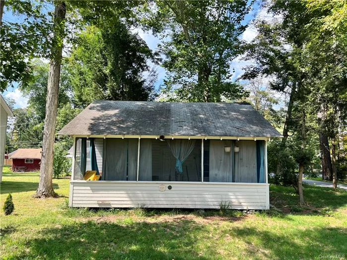 Incredible tiny house. River front house suitable for living. Country cottage on the neversink river. Relax on your screened in the front porch and watch as the ripples go by. As the sun heats up, go and cool off in the invigorating swimming hole as the rest of the family mingles at the river edge by the campfire. 2 small bedrooms, hardwood floors, original stone fireplace, walk up attic, corner lot with additional lot that can be developed for another house. Come fish, swim and enjoy the sounds of the river from your private riverside retreat.Don&rsquo;t miss the opportunity!