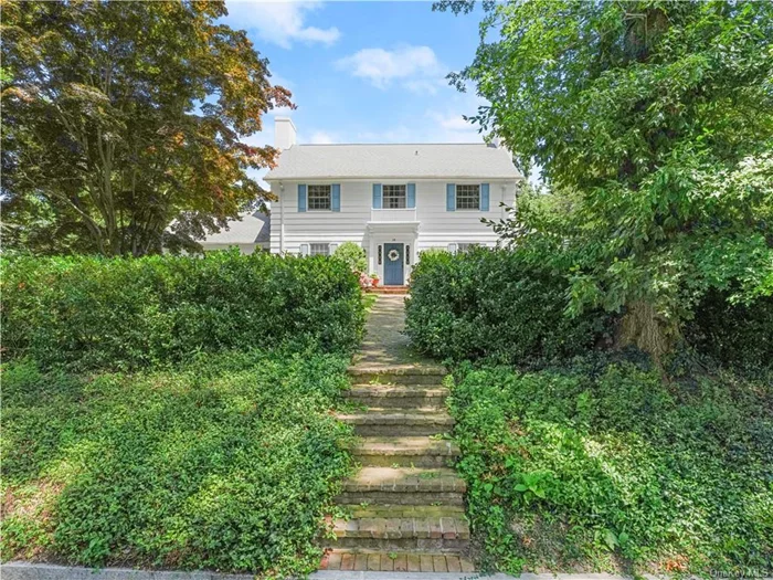 Nestled in the coveted Gedney Farms section of White Plains, this meticulously maintained Center Hall Colonial home blends timeless charm with modern comfort. Perched on .40 private acre this property offers privacy & lush landscaping.The front to back living room features a handsome fireplace, moldings & doors to a delightful covered patio. Spacious dining room is accessed through wide french doors. The kitchen spans the back of the house & includes an island with a breakfast bar, plenty of storage, lots of counter space & a dining area with french doors to backyard. The second floor has a front to back primary bedroom with an ensuite bathroom, two additional oversized bedrooms, one of which is currently used as an office/sitting room. Third floor bonus space is currently used as an artist&rsquo;s studio and yoga retreat. Conveniently situated close to all that White Plains has to offer...shopping, dining, garden centers, public & private golf clubs. Easy access to major highways & train.