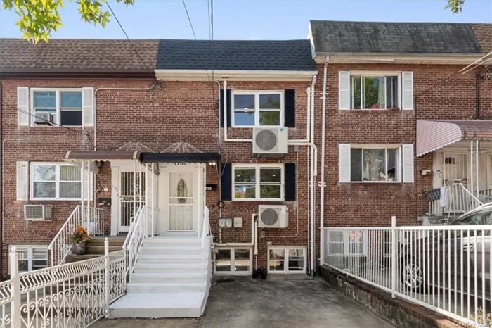 Legal two-family home featuring a spacious 2-bedroom unit on the top floor and a cozy 1-bedroom unit below. Convenient location.