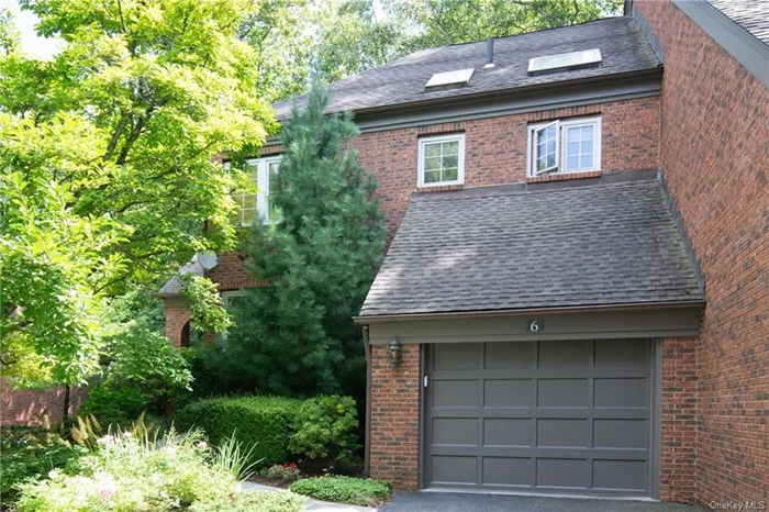 The desirable Stonegate. Georgian brick style townhomes in Awarded winning Ardsley School district. This wonderful end unit will not disappoint. Large eat in kitchen with amazing appliances. Subzero, Viking stove and Bosch. Exquisite cabinetry, granite counters and stone backsplash. The living room and dining room is an open concept, with Vaulted ceilings, beautiful architectural exposed beam, and a gas fireplace. Skylights and large windows, stream in natural sunlight. Custom designed is a built in china cabinet, with an extra hidden surprise. Main floor den does have a closet, and easily can be used as a guest bedroom, perfectly situated across from the main floor full bath. The deck is private with lighting, perfect for outdoor entertaining. Upstairs you&rsquo;ll find a large primary suite, including 2 walk-in closets vaulted ceilings a dressing area and fabulous new bathroom. The second bathroom also has its own en suite. You will also find a large cedar closet. The finished lower level is great space, approximately 900 sq ft. with laundry and a huge storage room. Unique to this home is 2 pull down attics as well. The biggest collector will have a tough time filling up the storage space! Pride of ownership...roof and skylights 2017... furnace and compressor 2016. Upstairs compressor 2023. Hot water heater tank 2022, and a New steel garage door and new motor 2024! Exterior Painted 2024. Now we can also say, Perfect location, walk to all Ardsley has to offer, Restaurants, diners, coffee shops, Decicco&rsquo;s, kickboxing, martial arts, art studio, music studio, dance, pilates and so much more! Walking distance to schools and public transportation. Bonus:Close to all 3 highways. Come visit this wonderful townhouse community.