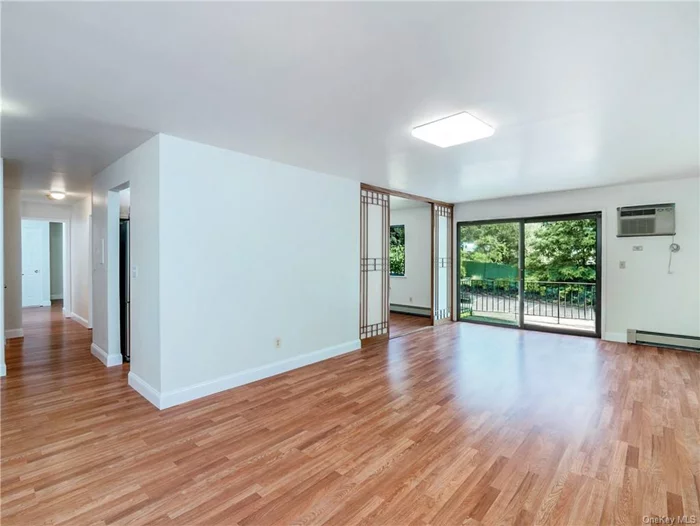 This spacious two-bedroom plus den unit in Scarsdale Meadows offers two full bathrooms and a lifestyle that blends convenience with comfort. The home features a private deck, perfect for outdoor relaxation, and access to community amenities such as a pool, playground, and BBQ area. Inside, the master bedroom includes an en-suite bath and a walk-in closet, and the full-sized laundry machine in the unit adds extra convenience. Commuting is easy with a nearby commuter bus to the railroad and an express bus to New York City. Rent covers heat, hot water, pool access, parking, and landscaping, so you can enjoy stress-free living. Located near Edgemont school fields, tennis courts, and the Greenburgh Nature Center, this unit is ideal for those who appreciate both comfort and a convenient commute.