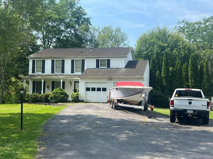 4 Bedroom, 2.5 Bathroom Colonial on 1.6 acres in T/Crawford! Close to the park, plenty of room inside and out for entertaining and gatherings! Sold as-is. Buyer to pay NYS and any local transfer taxes. Offers with financing must be accompanied by pre-qual letter; cash offers with proof of funds. **Please see agent remarks for access, showing instructions and offer presentation remarks.**