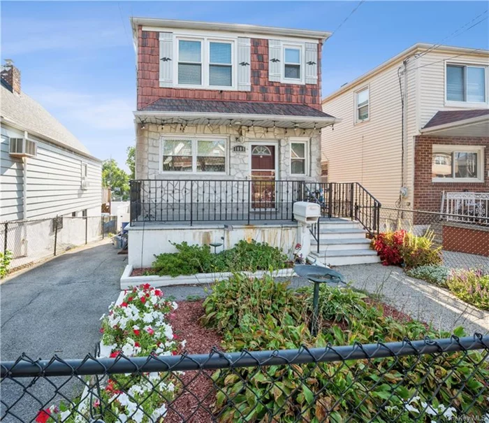 Charming 3-Bedroom Home in Throgs Neck Discover this beautifully updated single-family home in the desirable Throgs Neck neighborhood. Featuring 3 spacious bedrooms and 2.5 bathrooms, this residence offers a finished basement for versatile use, whether as a family room or additional living space. The eat-in kitchen is modern and updated, perfect for cooking and entertaining, while the bathrooms have been tastefully renovated. Enjoy the beautifully landscaped backyard, ideal for relaxation and outdoor gatherings. With generous living room space and nicely sized bedrooms, this home combines comfort and functionality in a sought-after location. This home is equipped with modern mini split HVAC units, providing an energy-efficient and customizable solution for heating and cooling. Close to schools, transportation, parks, shopping and restaurants.