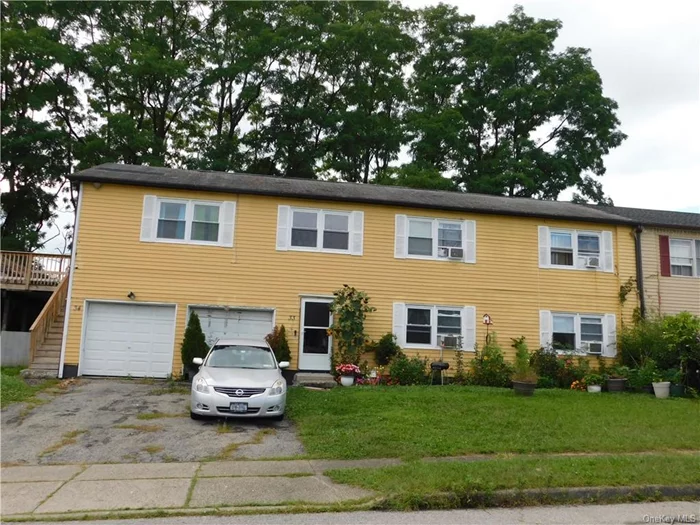 AVAILABLE. INVESTORS ONLY! CITY OF NEWBURGH GOOD CAUSE LAW! 2 Family Duplex in Newburgh fully Rented. Total 2538 square feet. 1st floor unit 999 sq. ft. with 2 bedrooms & 2 baths, Oak Kitchen Cabinets, EIK, Black Appliances, W/W carpets, 1 car garage. 4 Bedroom Unit on 2nd Floor, open floor plan with Kitchen & Island, Dinette, Stainless Appliances, Maple Cabinets, Tile floor. W/W carpets, Master Bedroom with Bath & Spa tub, wood floors. Each Unit has its own garage & parking. Deck off 2nd floor, Gas furnace in each garage. Interior of home is updated. Tenants pay Heat, Electric & Utilities. Landlord Pays Water/Sewer/Trash. Newer Deck.