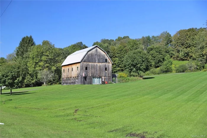 Calling all artists! This renovated barn near Callicoon offers plenty of creative space in which to paint, sculpt, woodwork, metalwork -- whatever craft sparks your passion. The 48&rsquo; x 35&rsquo; upstairs loft is massive, with high ceilings, open spans, and lots of natural light from a glass garage door that allows large works to be moved in and out. There&rsquo;s even a loft above the loft, for storage or office space, plus a full bath. The first floor features 1, 712 square feet of finished living space, with 2 bedrooms, open kitchen/dining/living room, a den and a tiled full bath. Nice touches include wood floors, whitewashed open-beam ceiling, kitchen island, and sliders to the lawn. Fully insulated with Monitor heaters. Upstairs loft walls are also insulated. This property is located in Long Eddy, 15 minutes from both Callicoon and Hancock, with easy access to the Delaware River. 2 hours NYC.