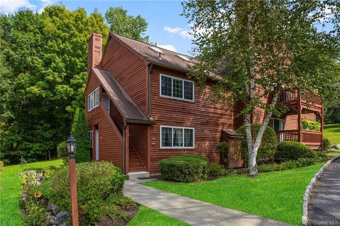 Experience the best of Reed Farm condo living in this highly sought-after 1-bedroom, 1-bath home with a spacious loft. Designed with an open concept, the living and dining rooms boast cathedral ceilings and are beautifully complemented by a wrought iron spiral staircase leading to the loft, which overlooks the entire space. The deck, accessible through sliding glass doors, is perfect for entertaining or unwinding in peace. Inside, the kitchen offers ample counter space and cabinetry, while the bedroom features two walk-in closets and plush wall-to-wall carpeting. Enjoy the convenience of an in-unit washer and dryer. The community amenities include a pool, clubhouse, basketball and tennis courts, and a playground, all within a serene setting. Located close to I-287 and just 10 minutes from Danbury, Connecticut, you&rsquo;ll have easy access to restaurants, shopping, schools, and the Croton Falls train station. This is condo living at its finest!