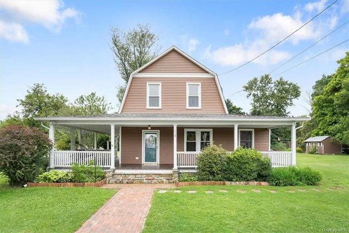 This one-of-a-kind dutch colonial farmhouse has been loved and cared for by one family for a long time! Awaiting your vision and set on just under half an acre of flat, usable land, this lovely 3 bedroom home is located in one of the top rated school districts (Monroe-Woodbury) in Orange County. Enjoy your morning cup of coffee on your oversized, wraparound, covered porch that even comes complete with a porch swing! There is also a shed in the backyard which provides some extra storage space for your outdoor tools and equipment. This property also features a brand new water heater & water filtration system in basement(3 years old). Located close to public transporation, restaurants, and stores, this property is the perfect transition from the hustle and bustle of city living. Enjoy the outdoor fun the Hudson Valley has to offer: farms, breweries, wineries, and the world-renowned Woodbury Common Outlet Mall for the shopping enthusiast in your life. Come see this unique property before it&rsquo;s too late!