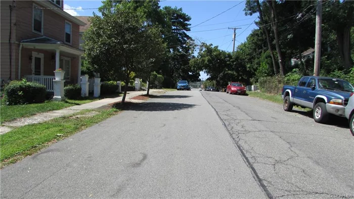 One, possibly two family building lot in the City of Newburgh. Water, sewer and natural gas in the street. Site will allow a walk out basement