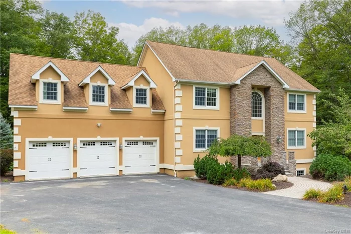 Custom 4 bedroom, 3.5 bath colonial privately situated on 3.3 acre parcel. Designer kitchen w/granite counters, stainless appliances and breakfast nook flows seamlessly to expansive family room w/stone fireplace. Large formal dining room ideal for dinner parties with family and friends. Formal living room, office, powder room and laundry room on first floor. Second floor includes master bedroom suite w/walk-in closet & glamorous master bath. Princess suite plus two additional bedrooms and full bathroom. Massive family room/media w/second laundry room, ideal for movie night, playroom or fitness area. Loaded with attractive finishes such as refinished hardwood floors, custom molding & trim, bathrooms w/granite topped vanities and interior and exterior surround sound. Huge unfinished basement w/walkout conducive to future finished space or abundant storage. Three car garage for the auto enthusiast. Rear deck and expansive patio w/built-in grill and fire pit, creating the perfect venue for entertaining. Private and secluded yet minutes from schools, shopping, dinning, Route 44, Route 55, Taconic State Parkway and Poughkeepsie train station. An opportunity not to be missed.