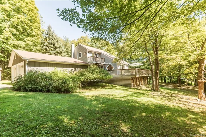 Discover the perfect blend of privacy & comfort in this inviting 3-bedroom, 2-bath Cape on over 3 acres of serene, wooded land. This home is a true retreat, offering a peaceful escape while still being conveniently located. Once you step inside you will find a sun-filled family room that serves as the heart of the home, w/ large windows that bathe the space in natural light & provide stunning views of the surrounding nature. This space is ideal for cozy gatherings or simply relaxing w/ a good book, these spaces are sure to delight.The home offers multiple decks, perfect for outdoor entertaining, morning coffee, or simply soaking in the beauty of your private oasis. In addition to the home&rsquo;s comfortable living spaces, there is a detached 2-car garage, w/ample storage & convenience for your vehicles, tools, or hobbies. With three spacious bedrooms & two full baths, this home has it all. The property offers a perfect blend of indoor and outdoor living, with plenty of space to enjoy both..