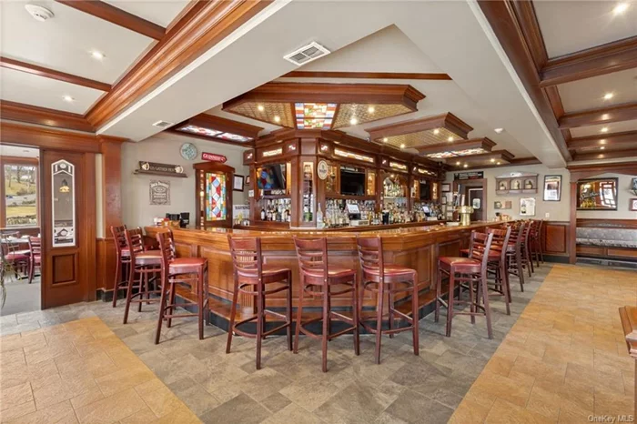 Welcome to a turnkey 6, 100 sq. ft. Irish-themed restaurant and bar in the heart of Tomkins Cove. This space is designed to captivate with its authentic charm and modern flair, featuring a fully stocked bar and a warm, inviting dining area. Perfectly blending traditional Irish ambiance with contemporary style, it&rsquo;s an ideal opportunity for anyone looking to own a vibrant, ready-to-go establishment in a prime location.   Workers not to be disturbed!