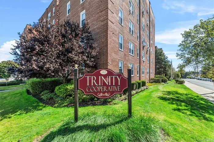 Welcome to the newly renovated, top-to-bottom Trinity Cooperatives in the heart of New Rochelle! This fully updated 2-bedroom, 1-bath end unit features beautiful hardwood floors throughout, a sleek modern kitchen with stainless steel appliances, and stunning quartz countertops. Sunlit rooms create a warm and inviting atmosphere, while an abundance of closet space offers ample storage for all your needs. Enjoy the convenience of being just minutes away from Downtown New Rochelle, with easy access to restaurants, shopping, and transportation. Utilities included in maintenance. Experience the perfect blend of style, comfort, and location in this beautifully refreshed home.