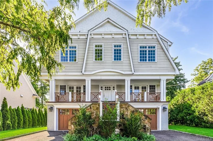 Nantucket vibes meets Rye living! Rent this custom-built Colonial, located near downtown Rye & the prestigious Apawamis Club. This beautifully designed home boasts a primary bedroom suite, complemented by 3 add&rsquo;l spacious bedrooms, each with its own ensuite bath. The sun-filled main level offers an inviting flow, w/gracious living room & formal dining room, both opening to a charming front porch through sets of French doors. The chef-friendly kitchen is a dream, complete with a cozy dining area, large island, bar, maple cabinetry, and top-tier appliances. Enjoy the comfort of the family room offering fireplace, built-ins & door to the covered mahogany deck overlooking private & level yard, perfect for relaxation & entertaining. This home exudes a relaxed & luxe lifestyle with custom millwork, transom windows, gleaming hardwood floors, paneled interior doors and a convenient 2nd floor laundry room - all on .26 acres in walking distance to train, shops and more. Available September 20th.