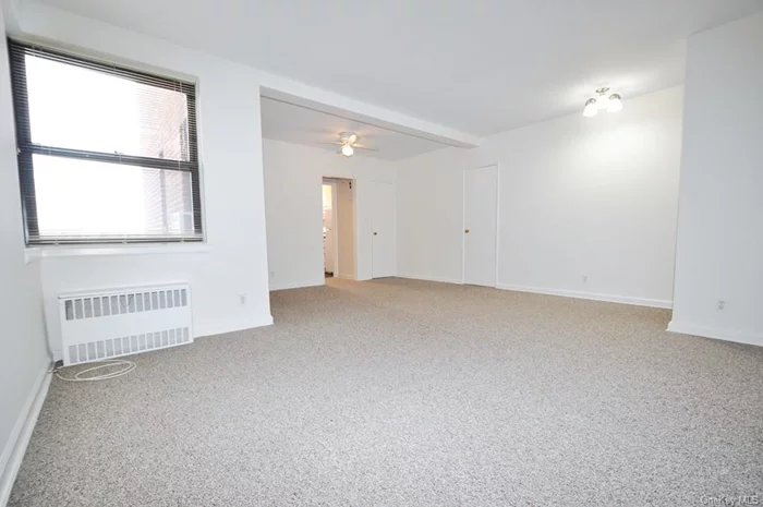 Spacious Studio CO-OP rental with updated kitchen. Two-year lease required by co-op. The large living space can easily be divided to create a sleeping area, dining area and entertaining area. There is also an updated eat-in-kitchen, separate dressing area and newly renovated bathroom.  The Kenilworth is one of the closest buildings to the Scarsdale village, Metro North train station and Garth Road&rsquo;s restaurant Row. Free Parking on Street With Permit From The Town Of Eastchester. This co-op rental requires Co-op Board Approval. Debt to income ratio not to exceed 30% Minimum credit score is 725. Applicants must have liquidity of at least 6 months&rsquo; carrying costs (rent). It&rsquo;s only a 33 minute train ride to Grand Central Terminal. As a resident you are entitled to join the Town&rsquo;s Lake Isle Park, that features an18 hole golf course, tennis courts and 5 swimming pools including a 50 meter Olympic Pool with eight racing lanes. NO DOGS!! Requires co-op board approval.