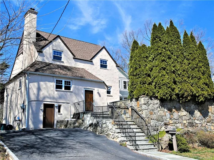 2024 Restored Tudor Cottage Charmer Features: 3 bedroom 2 full baths, work-in kitchen, wood floors, living room w/fireplace, laundry room, large front stone patio and level backyard, lots of original features... and large property 50 x 227 Short walk to MTNRR and shopping.