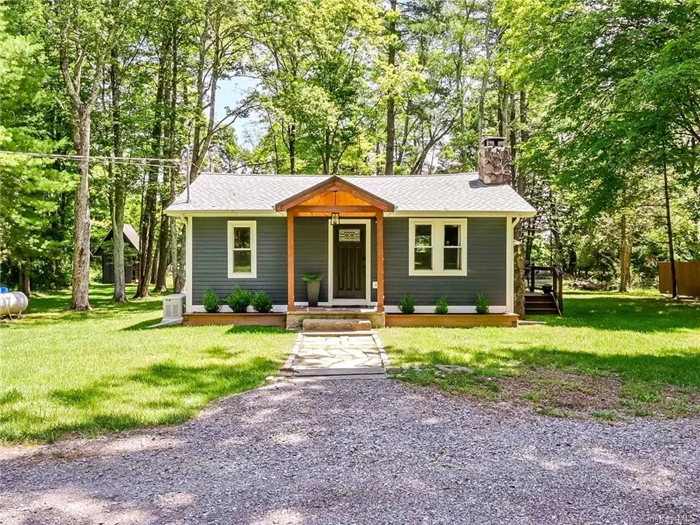 Immaculate 2 bdrm, 1 bath Turnkey Cottage on 1.4 Tranquil Acres in West Shokan. This beautifully updated cottage was fully rebuilt and renovated in 2021 and is nestled on 1.4 acres of private land offering a flawless interior and exterior. Come inside to discover a full kitchen equipped with modern amenities, a living room, 2 bedrooms and a charming loft for extra sleep space... The cozy wood-burning stove could heat the entire home efficiently. Enjoy the surrounding natural beauty from the wrap-around deck, perfect for relaxing or entertaining. The home is fully prepared for any situation with a whole-house on-demand generator. Throughout the property, you&rsquo;ll find an A-frame woodshed, an additional shed for storage, and an accessory building that holds endless possibilities... like a studio or tiny house. Minutes to Peekamoose Blue Hole for swimming, hiking trails nearby and a community pool...This cottage is rare find in the Catskills!