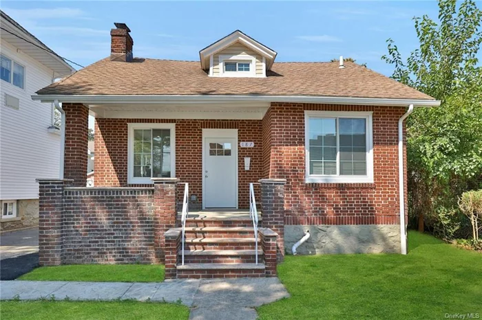 What an exciting opportunity to own 187 Pelham Road. This all-Brick Gem has been thoughtfully renovated & redesigned & offers so many great options for today&rsquo;s living. Step inside to a bright living room with gleaming hardwood floors. Adjacent to the living room, is a dining area & New kitchen. Two bedrooms & a New Hall Bath complete the first level. Upstairs, the loft space is perfect for a home office/den. The lower level you&rsquo;ll find a versatile space perfect for a family room, playroom, & home/office, plus a NEW Bath. Abundant natural light accentuates the charm and character of this charming ranch style home-9ft ceils-1st floor. NEW windows, NEW hardwood flrs, NEW Kitchen, NEW Baths, NEW Navien Heating System, NEW CAC. Close to Metro North-convenient access to Grand Central. Downtown New Rochelle&rsquo;s vibrant array of restaurants and cafes are within walking distance. Nearby amenities, private beach clubs, marina, Trinity Elementary School, Hudson Park/Beach & the Children&rsquo;s Greenhouse Center.