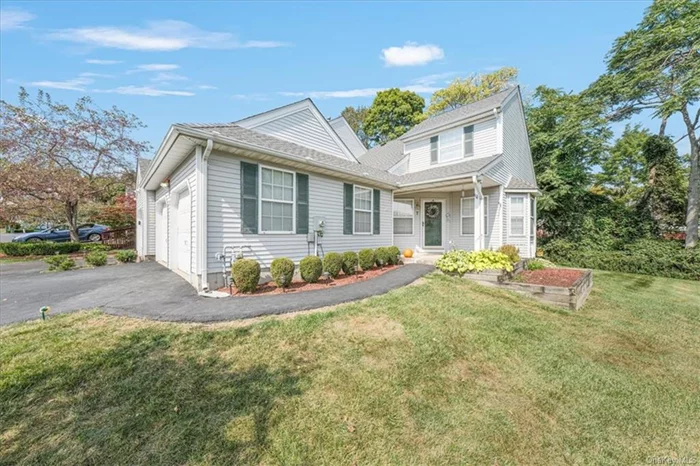 Welcome to this charming and contemporary 3-bedroom end unit townhouse in Timber Ridge III. The 1st level is wonderfully laid out with a a dining area, a beautiful kitchen with granite countertops & backsplash. The amazing 2-story family room is filled with natural light and beautiful hardwood flooring throughout the house. A first floor master bedroom with a full bathroom and a bright beautiful den perfect for your home office or you guest room. There are more 2 bedrooms- one with a walk in closet and a full bathroom on the 2nd floor and you don&rsquo;t need to worry about parking because it offers 2 car garage with a 1st floor laundry room. It is a very well maintained home with a new roof (less than a year old), new central AC (1 month old),  new washer and dryer, fresh paint and new lightings and wooden blinds. As Woodbury residents, you will have exclusive access to Earl Reservoir, The Rez, the newly renovated The Pond, and dog park. Fun in every season is offered with a pool, lake, sandy beach with lifeguards, hiking, fishing, trails, plus Woodbury Outlets - world class shopping and eateries just minutes away. Commuter friendly, about 1 hour to NYC with Express Shortline buses or Harriman Train station, minutes to major highways, minutes to West Point and Bear Mountain.