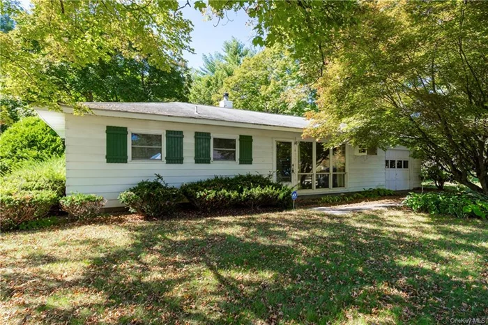 Welcome to this charming 3-bedroom, 1-bath, ranch-style home, situated on a peaceful .56-acre lot in the highly sought-after Green Tree Park neighborhood within the Hyde Park School District. Head inside to the spacious living room with a large picture window that floods the space with natural light. The expansive eat-in kitchen provides ample room for cooking and dining, while the beautiful sunroom offers a tranquil view of the serene backyard. 3 generously sized bedrooms and a full bath complete this main level of living space. The full basement provides access to a workshop and washer/dryer area, adding extra functionality to the home. This property is complete with an attached one-car garage and a large outdoor storage shed. Conveniently located close to shopping and town amenities, this home offers the perfect balance of comfort and practicality.